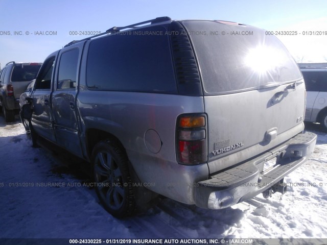 3GKFK16Z55G140620 - 2005 GMC YUKON XL K1500 SILVER photo 3