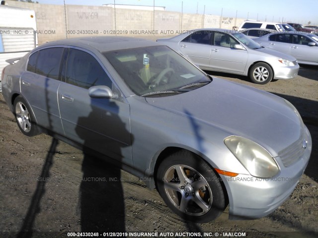 JNKCV51EX3M330181 - 2003 INFINITI G35 SILVER photo 1