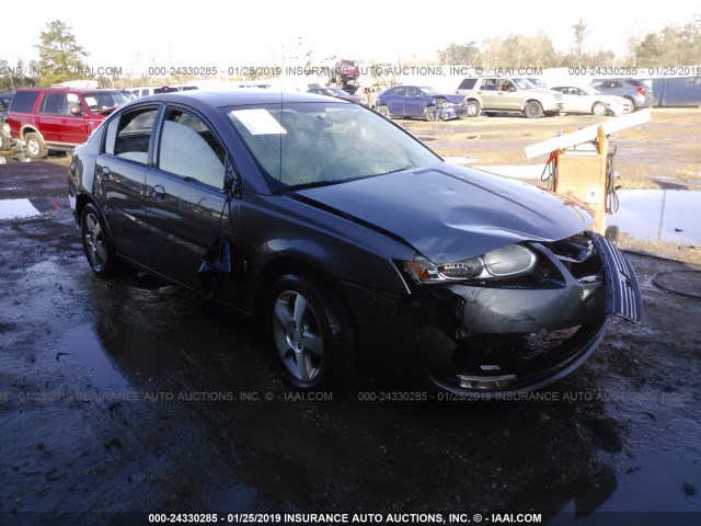 1G8AL58B27Z157804 - 2007 SATURN ION LEVEL 3 GRAY photo 1