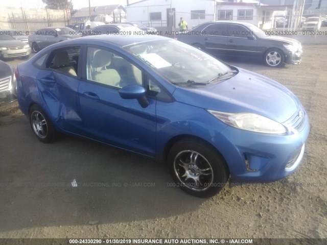 3FADP4AJ4BM153529 - 2011 FORD FIESTA S BLUE photo 1