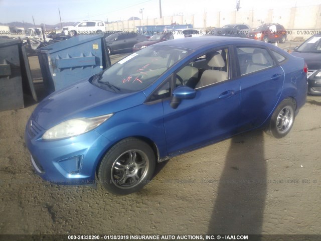 3FADP4AJ4BM153529 - 2011 FORD FIESTA S BLUE photo 2