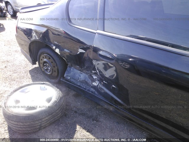 2G1WL16C969349500 - 2006 CHEVROLET MONTE CARLO SS შავი ფოტო 6