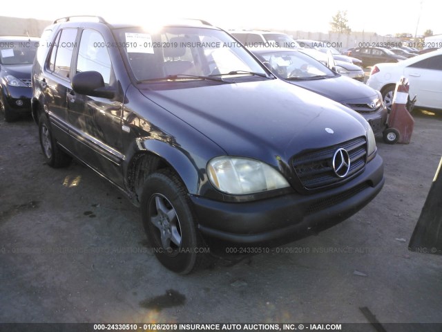 4JGAB54E7XA130276 - 1999 MERCEDES-BENZ ML 320 BLACK photo 6