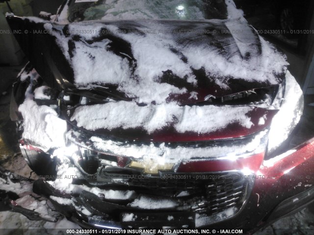 1G11C5SL7FF212215 - 2015 CHEVROLET MALIBU 1LT 勃艮第红 照片 10