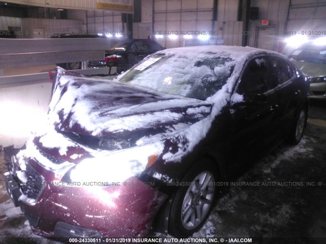 1G11C5SL7FF212215 - 2015 CHEVROLET MALIBU 1LT 勃艮第红 照片 2