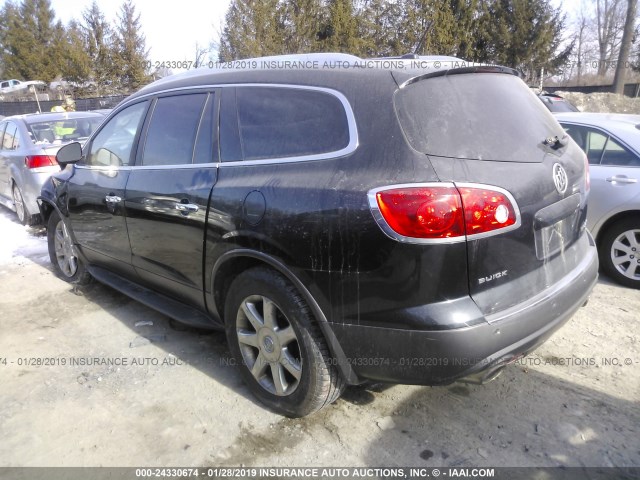 5GALVBED1AJ115399 - 2010 BUICK ENCLAVE CXL GRAY photo 3