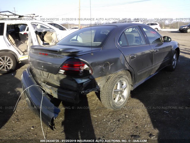 1G2NF52F63C170535 - 2003 PONTIAC GRAND AM SE1 GRAY photo 4