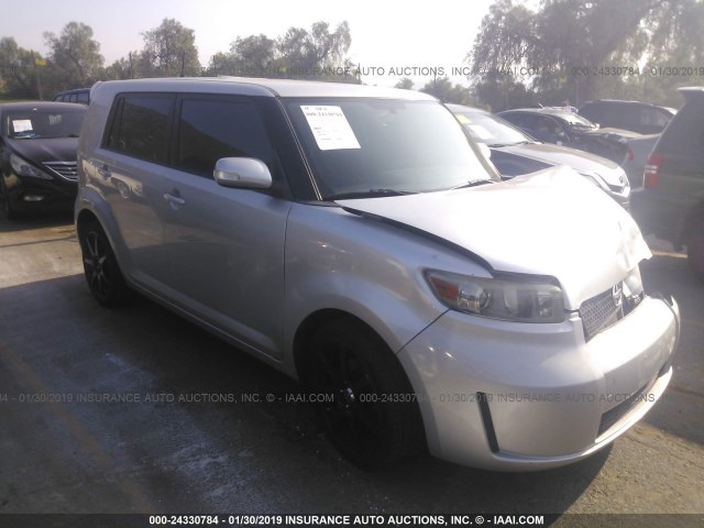JTLKE50E681014210 - 2008 TOYOTA SCION XB 银色 照片 1