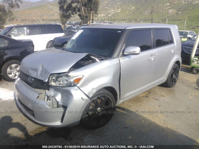 JTLKE50E681014210 - 2008 TOYOTA SCION XB 银色 照片 2