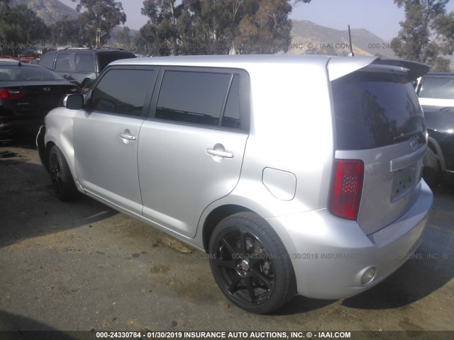 JTLKE50E681014210 - 2008 TOYOTA SCION XB 银色 照片 3