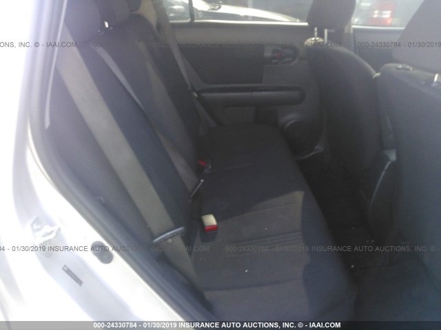 JTLKE50E681014210 - 2008 TOYOTA SCION XB 银色 照片 8
