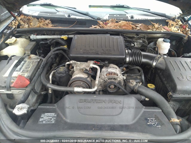 1J8GW48N44C373995 - 2004 JEEP GRAND CHEROKEE LAREDO/COLUMBIA/FREEDOM 蓝色 照片 10