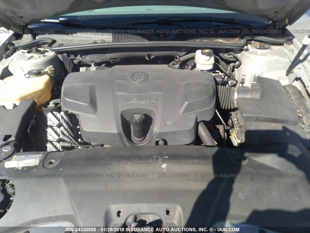 1G4HD57276U244608 - 2006 BUICK LUCERNE CXL SILVER photo 10