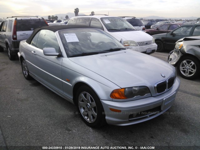 WBABR3347YEA83553 - 2000 BMW 323 CI SILVER photo 1