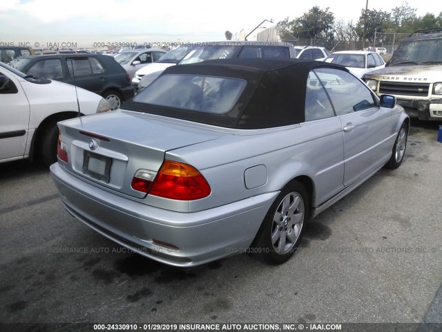 WBABR3347YEA83553 - 2000 BMW 323 CI SILVER photo 4