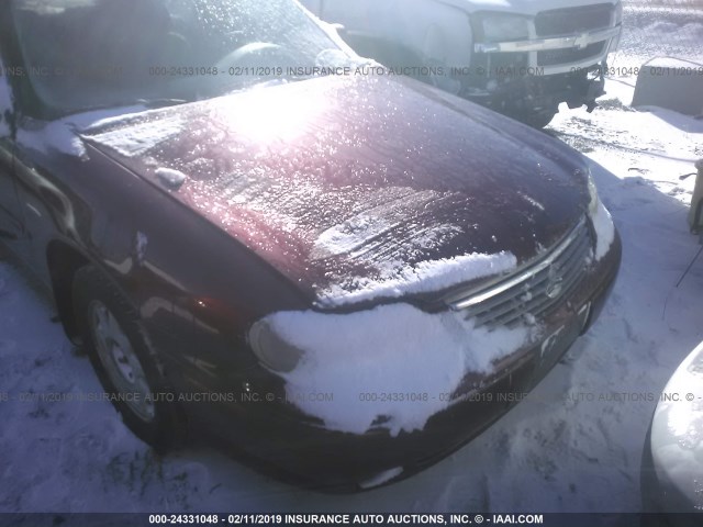 1G1NE52M6V6159445 - 1997 CHEVROLET MALIBU LS Tünd qırmızı foto 6