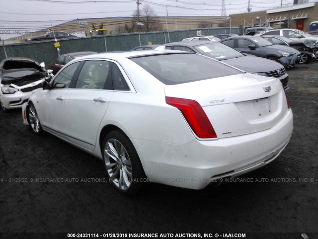 1G6KK5R69GU138827 - 2016 CADILLAC CT6 PLATINUM WHITE photo 3