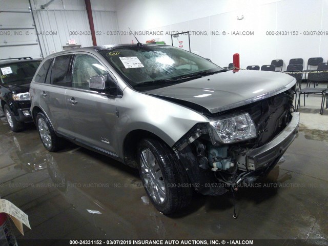 2LMDU88C68BJ12041 - 2008 LINCOLN MKX GRAY photo 1