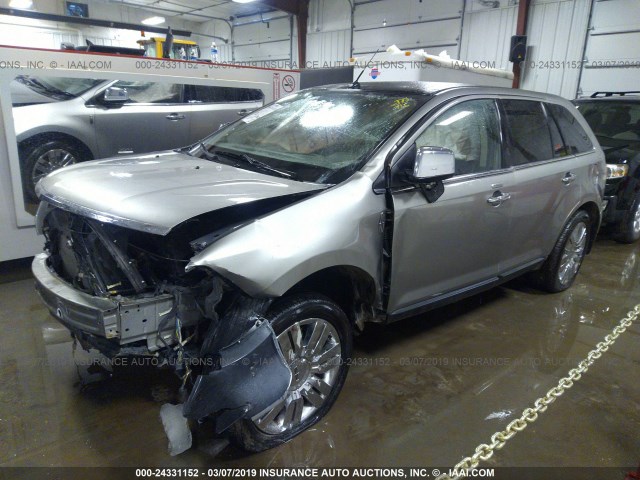 2LMDU88C68BJ12041 - 2008 LINCOLN MKX GRAY photo 2