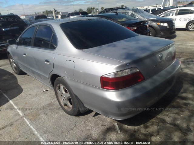 19UUA56643A068969 - 2003 ACURA 3.2TL Gümüş foto 3