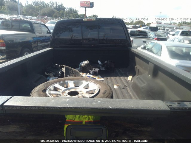 1FTWW31RX8ED09478 - 2008 FORD F350 SRW SUPER DUTY BLACK photo 8