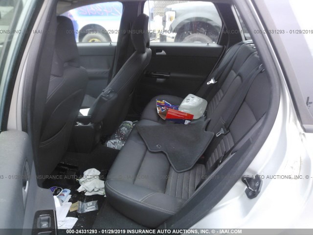 YV1MW382472321006 - 2007 VOLVO V50 2.4I SILVER photo 8