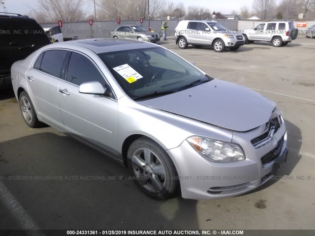 1G1ZD5E04CF311944 - 2012 CHEVROLET MALIBU 2LT SILVER photo 1