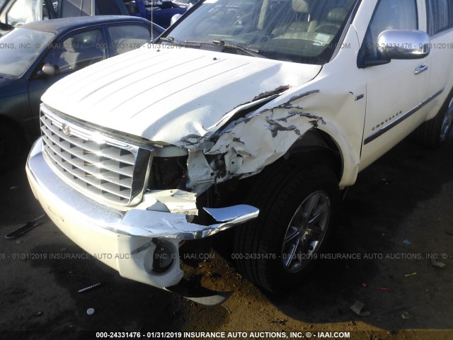 1A8HW58288F147155 - 2008 CHRYSLER ASPEN LIMITED WHITE photo 6