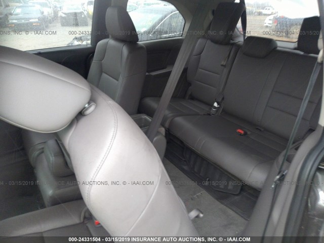 5FNRL5H67HB008839 - 2017 HONDA ODYSSEY EXL GRAY photo 8