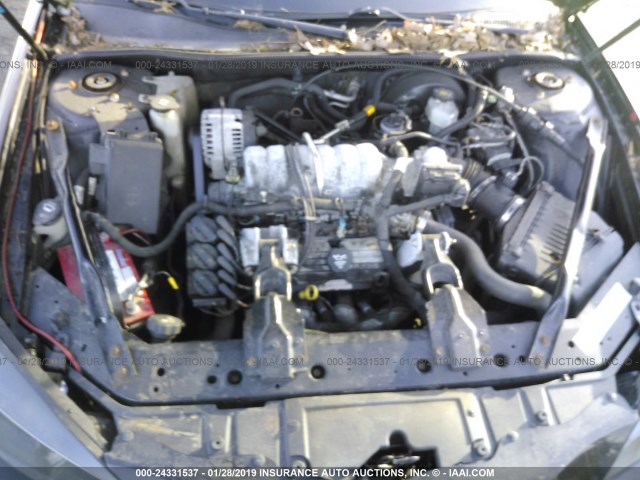 2G2WS522541304715 - 2004 PONTIAC GRAND PRIX GT2 შავი ფოტო 10