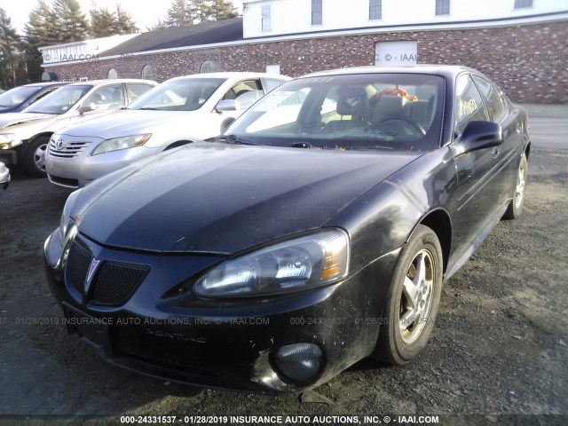2G2WS522541304715 - 2004 PONTIAC GRAND PRIX GT2 შავი ფოტო 2
