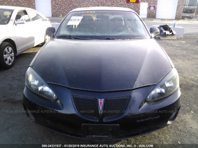 2G2WS522541304715 - 2004 PONTIAC GRAND PRIX GT2 შავი ფოტო 6