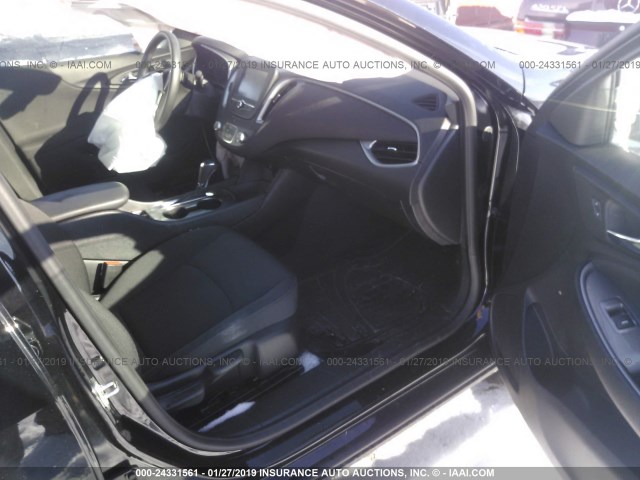 1G1ZB5ST2JF263605 - 2018 CHEVROLET MALIBU LS BLACK photo 5