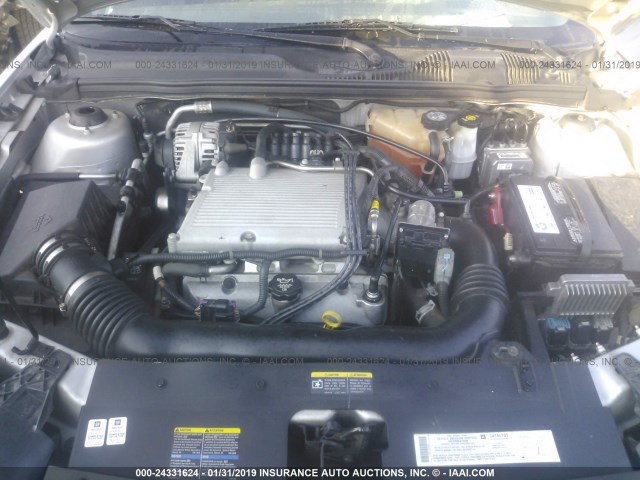 1G1ZT54844F115420 - 2004 CHEVROLET MALIBU LS SILVER photo 10