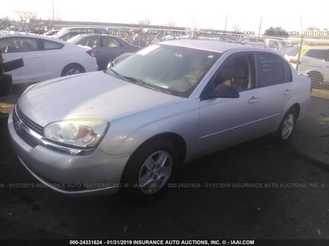 1G1ZT54844F115420 - 2004 CHEVROLET MALIBU LS SILVER photo 2