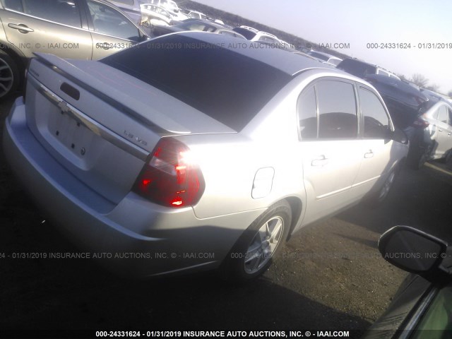1G1ZT54844F115420 - 2004 CHEVROLET MALIBU LS SILVER photo 4