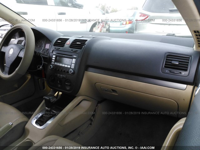 3VWEG71K67M199134 - 2007 VOLKSWAGEN JETTA WOLFSBURG 黑色 照片 5