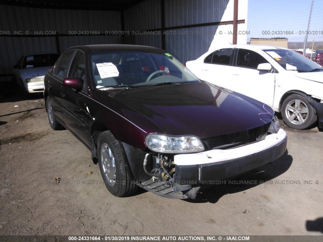 1G3NB52M7W6318877 - 1998 OLDSMOBILE CUTLASS MAROON photo 1