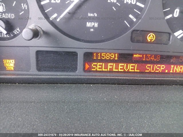 5UXFB33513LH44319 - 2003 BMW X5 4.4I SILVER photo 7