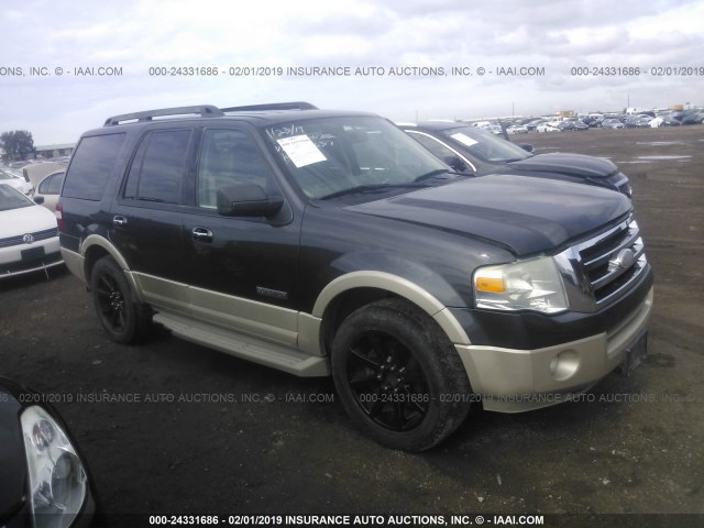 1FMFU175X7LA86637 - 2007 FORD EXPEDITION EDDIE BAUER GRAY photo 1