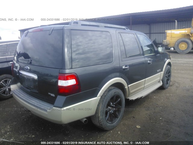 1FMFU175X7LA86637 - 2007 FORD EXPEDITION EDDIE BAUER GRAY photo 4