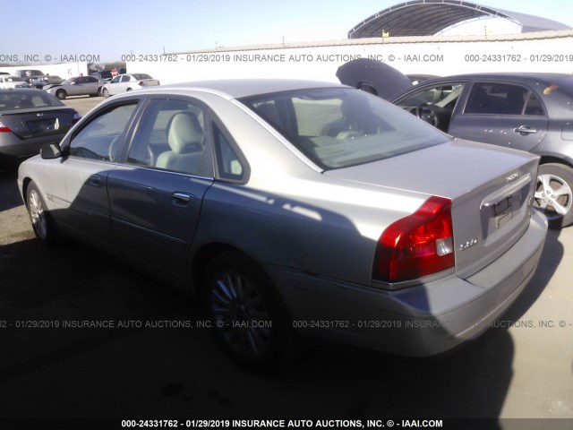 YV1TS92D641348259 - 2004 VOLVO S80 CREAM photo 3