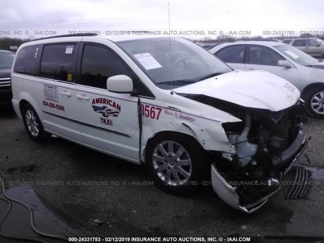 2C4RC1BG8DR747565 - 2013 CHRYSLER TOWN & COUNTRY TOURING WHITE photo 1