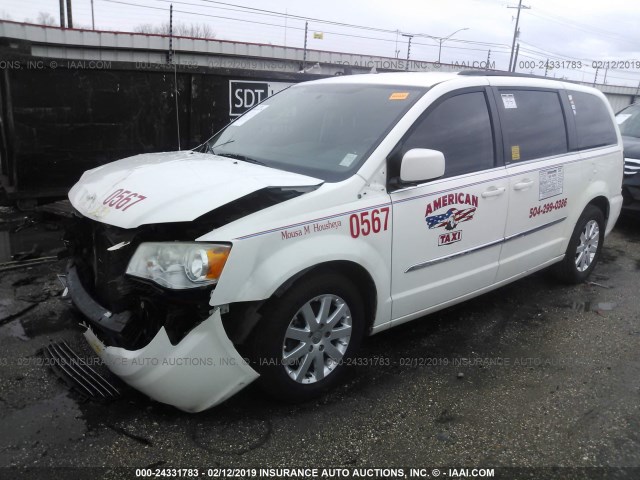 2C4RC1BG8DR747565 - 2013 CHRYSLER TOWN & COUNTRY TOURING WHITE photo 2