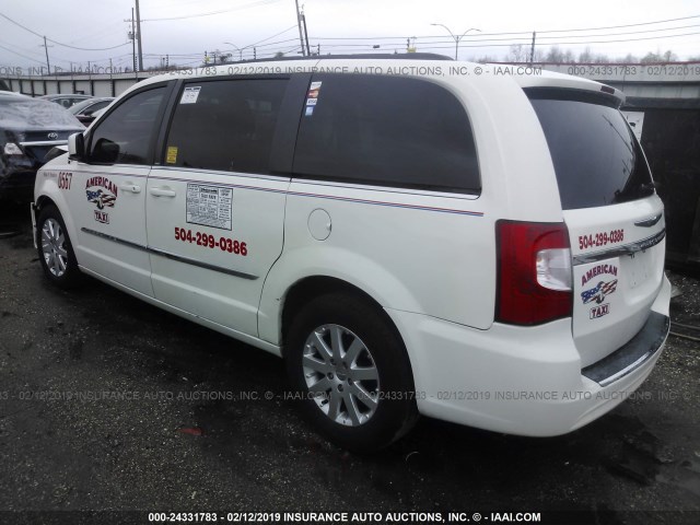 2C4RC1BG8DR747565 - 2013 CHRYSLER TOWN & COUNTRY TOURING WHITE photo 3