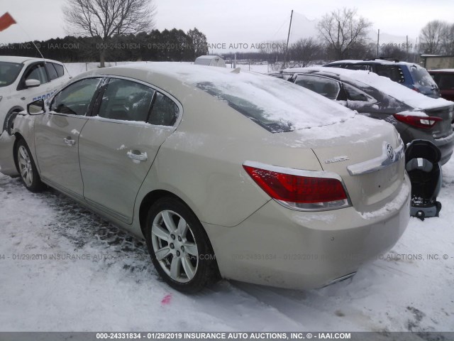 1G4GD5E38CF161616 - 2012 BUICK LACROSSE PREMIUM Champagne photo 3