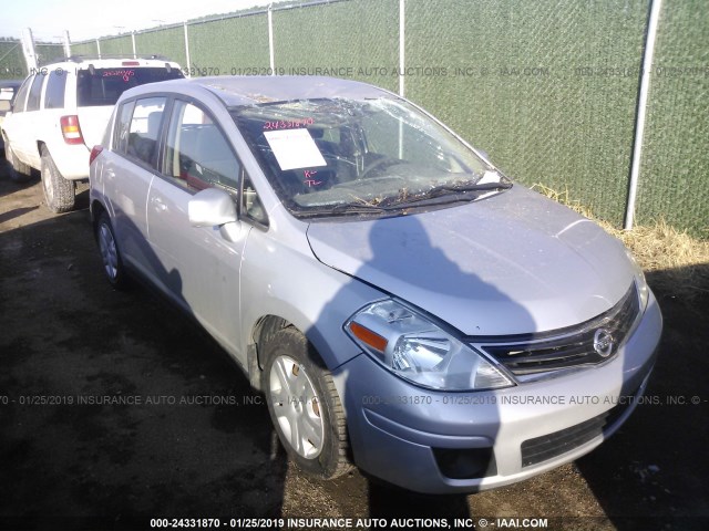 3N1BC1CP0BL400499 - 2011 NISSAN VERSA S/SL SILVER photo 1