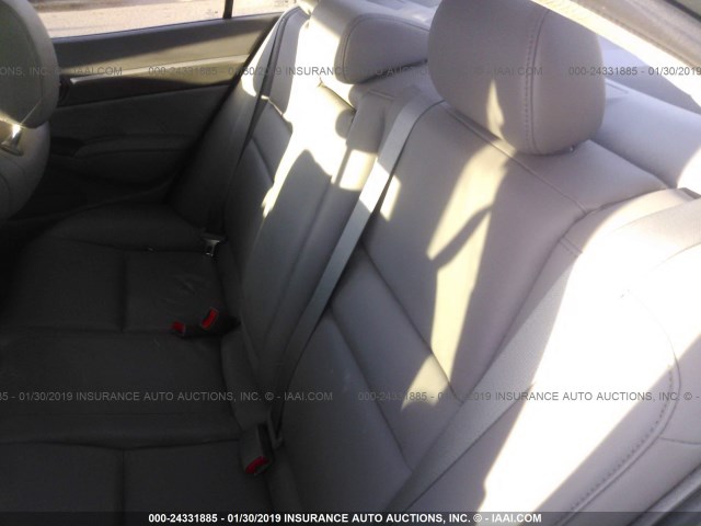 2HGFA16959H340919 - 2009 HONDA CIVIC EXL GRAY photo 8