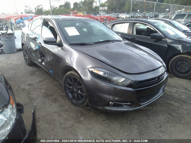 1C3CDFBB6GD644676 - 2016 DODGE DART SXT GRAY photo 1