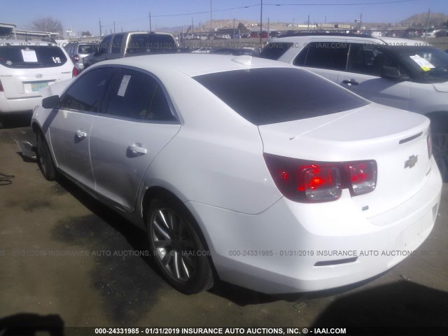 1G11D5SL5FF152299 - 2015 CHEVROLET MALIBU 2LT WHITE photo 3